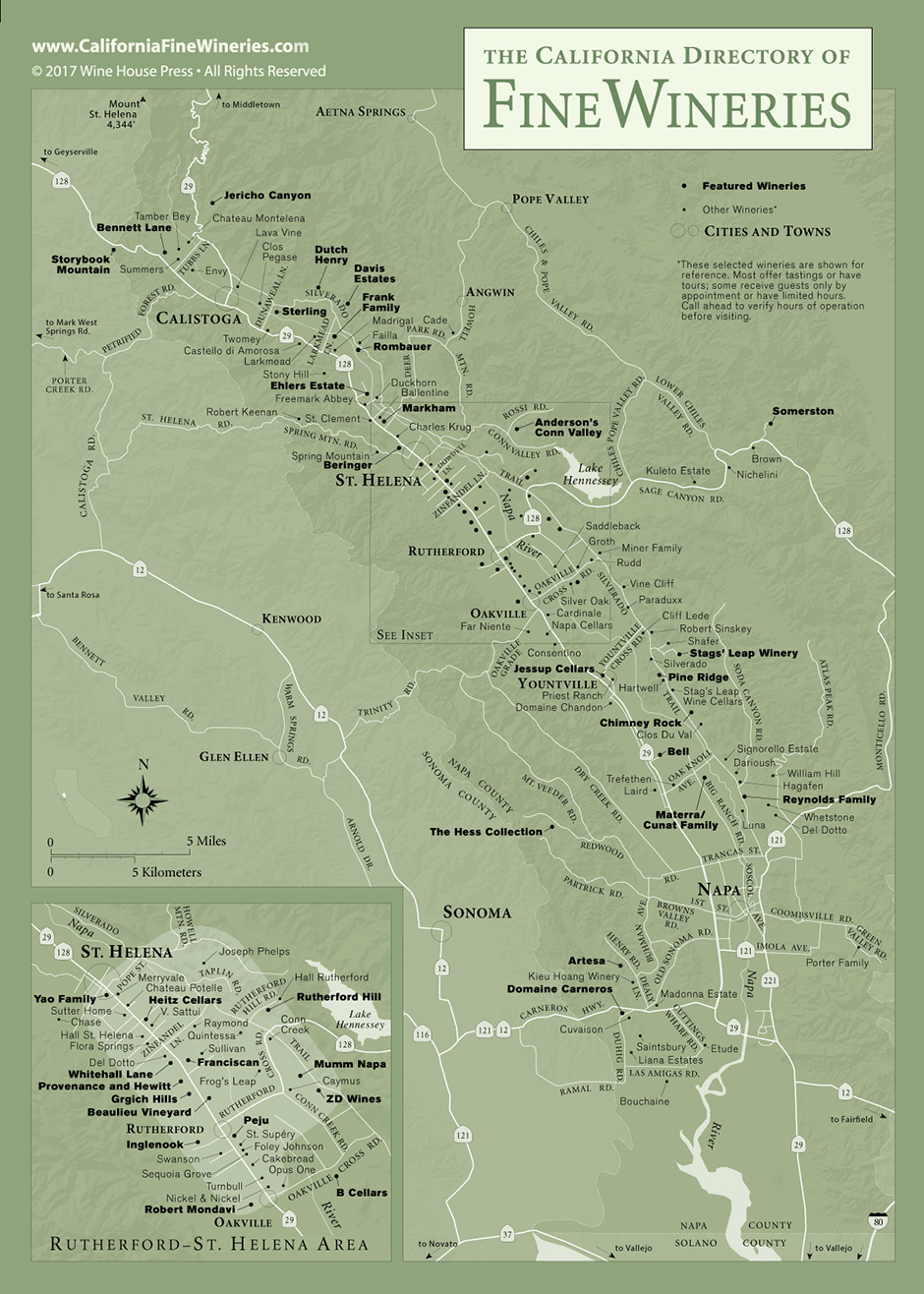 Napa map